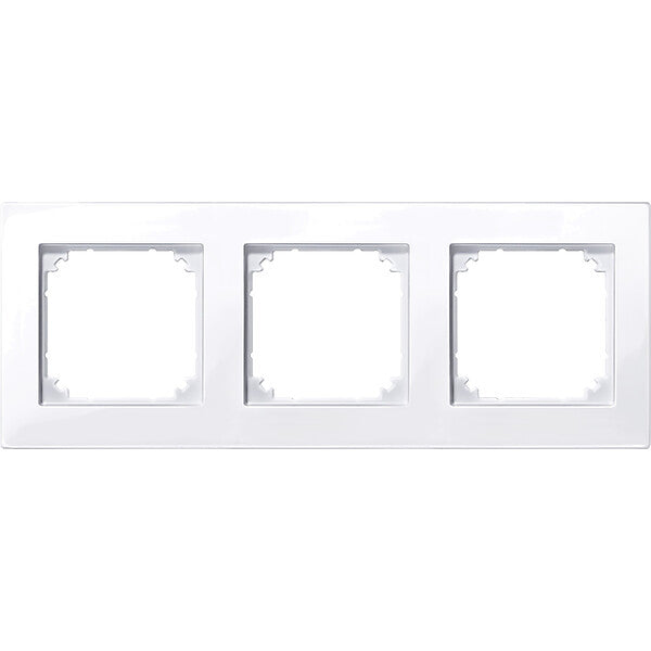 Merten M-PLAN-Rahmen 3f. aws/gl 515325